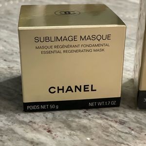 Chanel sublimage masque and essence cellulaire cream